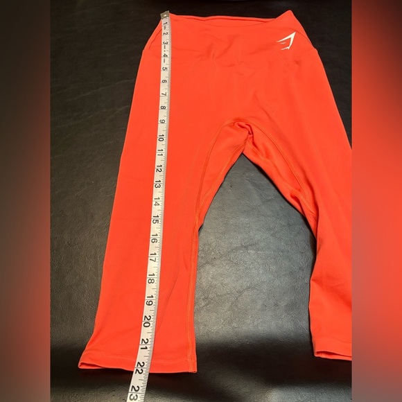 Gymshark Orange 7/8 Leggings - Picture 10 of 11
